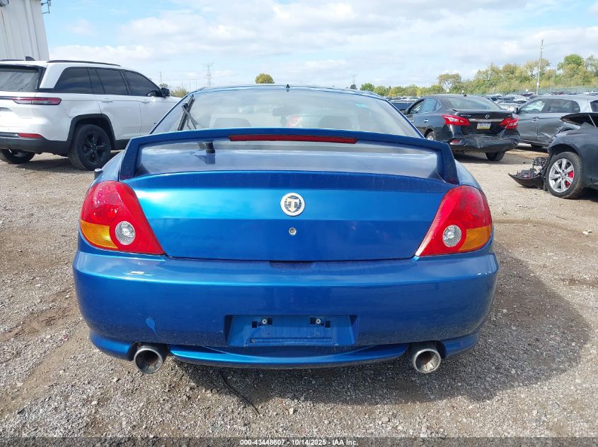 2004 Hyundai Tiburon Gt V6/Gt V6 Special Edition VIN: KMHHN65F44U153298 Lot: 43448607