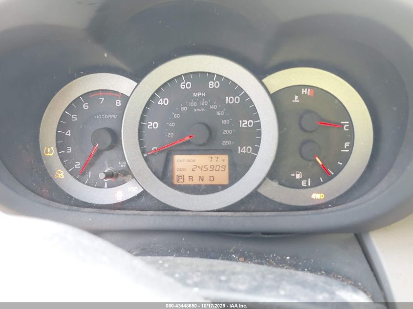 2008 Toyota Rav4 Limited VIN: JTMBD31V785194100 Lot: 43448650