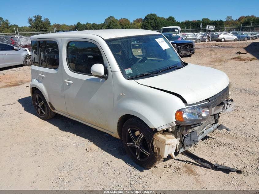 NISSAN CUBE 2009. Lot# 43448686. VIN JN8AZ28R49T125317. Photo 1