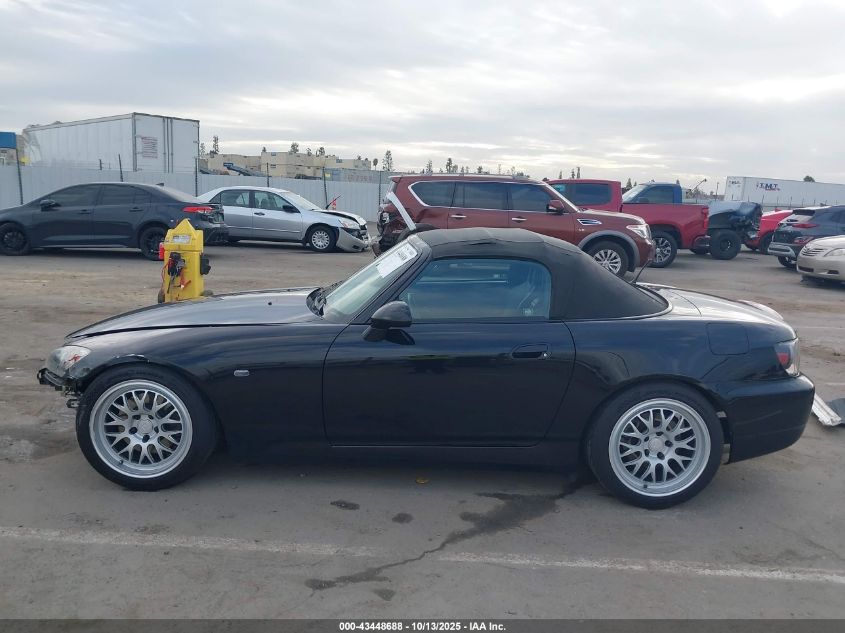 2004 Honda S2000 VIN: JHMAP21414T004929 Lot: 43448688
