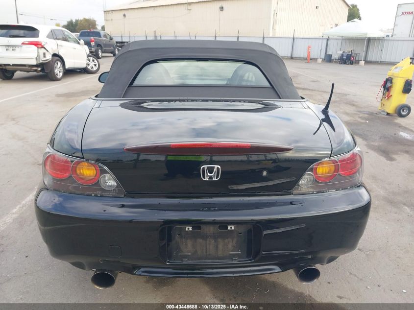 2004 Honda S2000 VIN: JHMAP21414T004929 Lot: 43448688