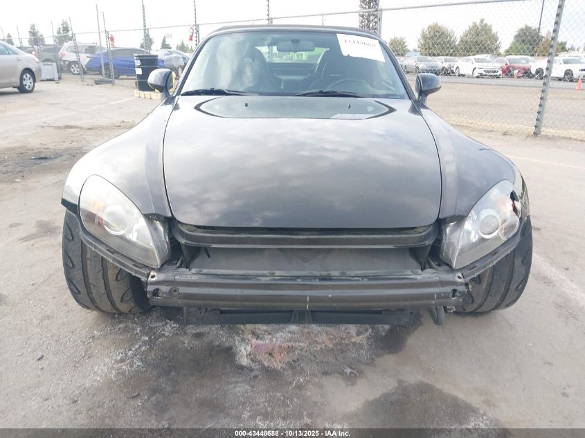2004 Honda S2000 VIN: JHMAP21414T004929 Lot: 43448688