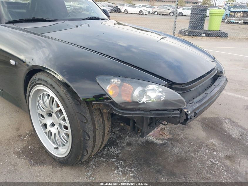 2004 Honda S2000 VIN: JHMAP21414T004929 Lot: 43448688