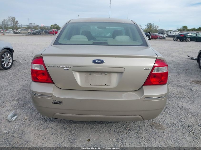 2006 Ford Five Hundred Sel VIN: 1FAFP27166G136963 Lot: 43448743