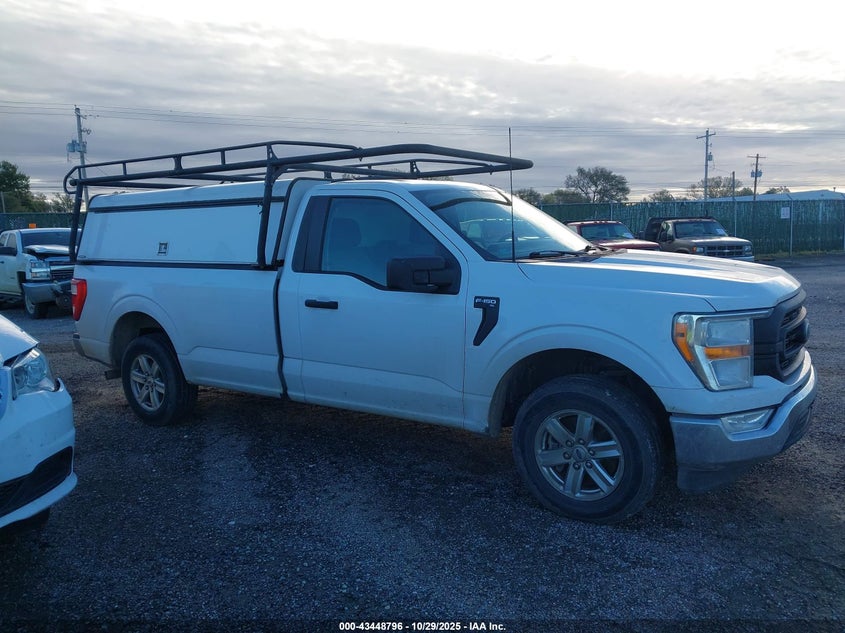 2022 Ford F-150 Xl VIN: 1FTMF1CP8NKD19608 Lot: 43448796