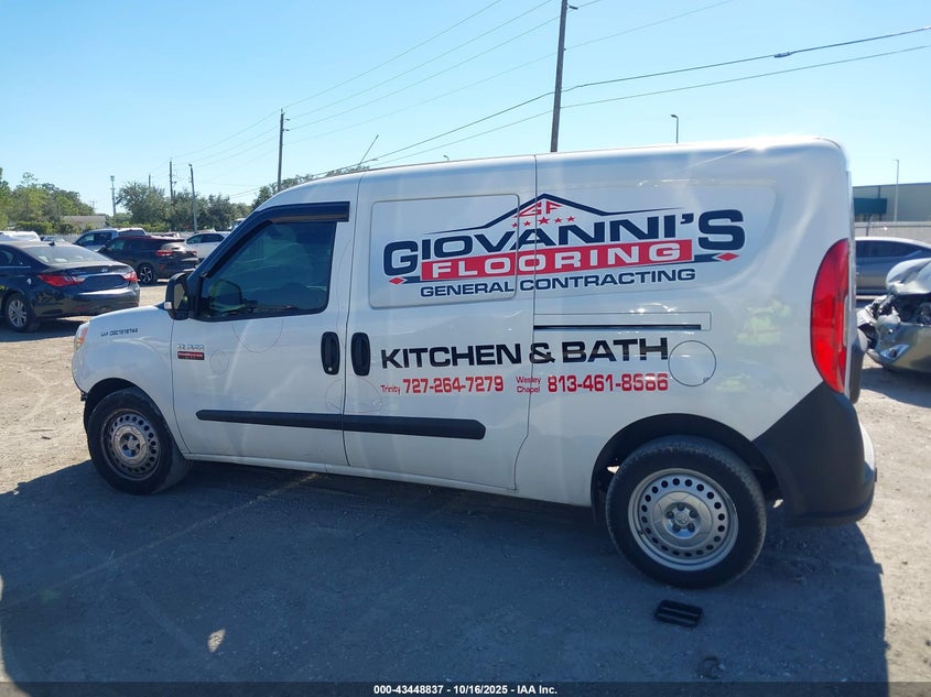 2021 Ram Promaster City Tradesman VIN: ZFBHRFABXM6S99384 Lot: 43448837