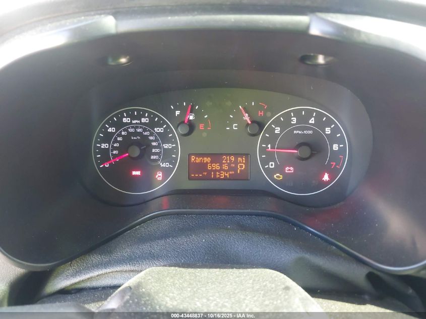 2021 Ram Promaster City Tradesman VIN: ZFBHRFABXM6S99384 Lot: 43448837