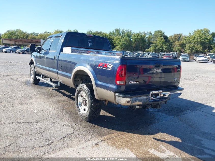 2006 Ford F-350 Lariat/Xl/Xlt blue truck diesel 1FTWW31PX6ED62774 photo #4