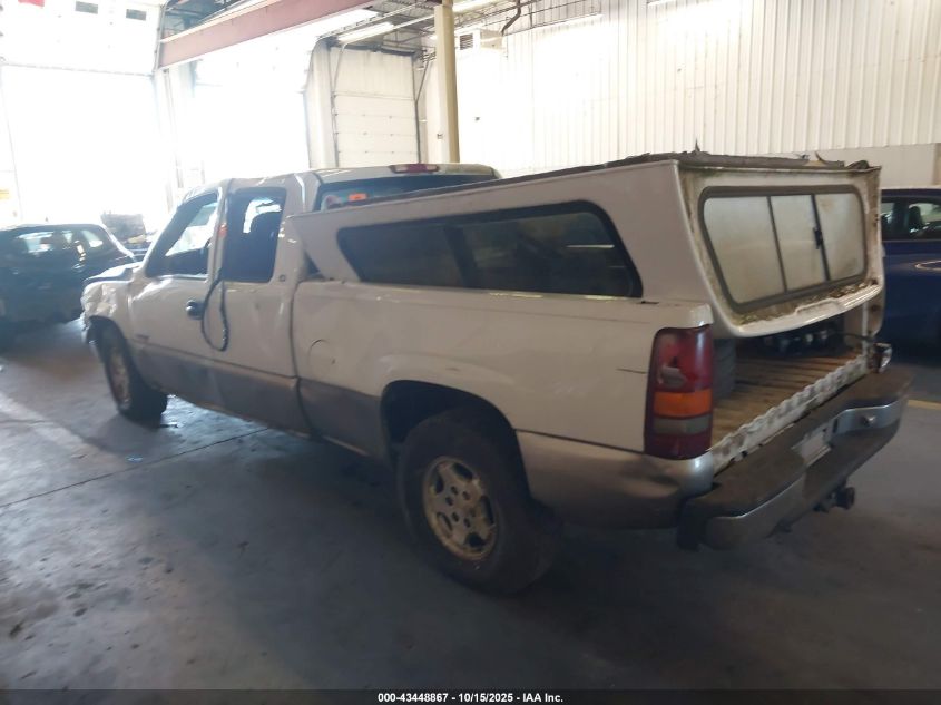 2000 Chevrolet Silverado 1500 Ls VIN: 2GCEC19T9Y1267749 Lot: 43448867