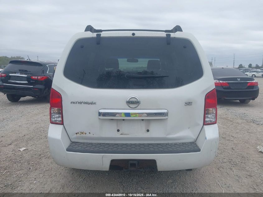 2008 Nissan Pathfinder Se VIN: 5N1AR18B28C627018 Lot: 43448910