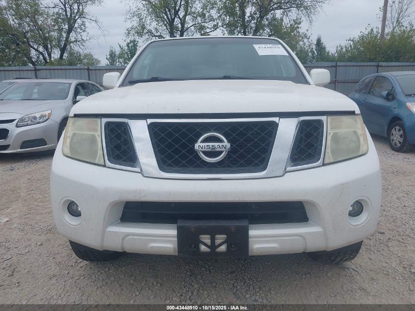2008 Nissan Pathfinder Se VIN: 5N1AR18B28C627018 Lot: 43448910