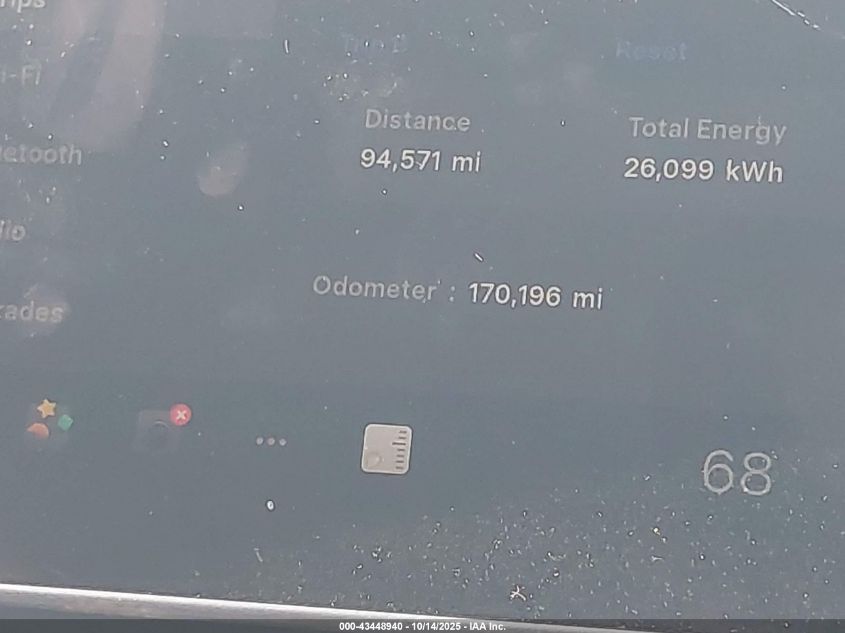 2023 Tesla Model Y Awd/Long Range Dual Motor All-Wheel Drive VIN: 7SAYGDEE8PF842237 Lot: 43448940