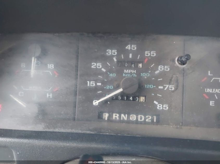 1993 Ford Ranger VIN: 1FTCR10UXPPA21743 Lot: 43448986