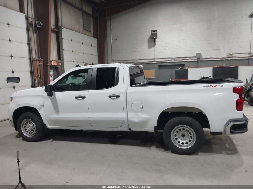2024 Chevrolet Silverado 1500 4Wd Standard Bed Wt VIN: 1GCRDAEK2RZ215528 Lot: 43449048