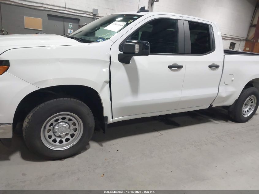 2024 Chevrolet Silverado 1500 4Wd Standard Bed Wt VIN: 1GCRDAEK2RZ215528 Lot: 43449048