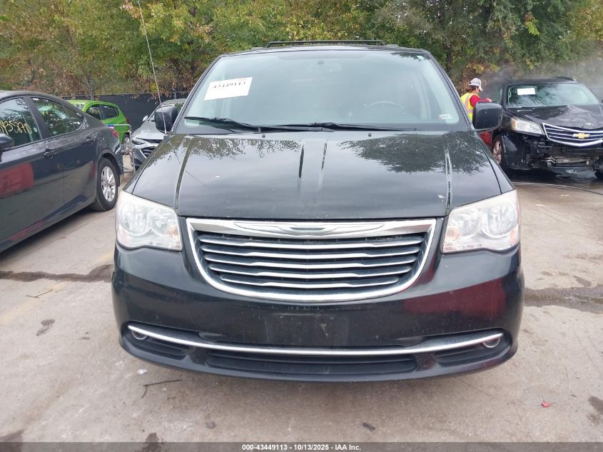 2012 Chrysler Town & Country Touring VIN: 2C4RC1BG9CR344418 Lot: 43449113