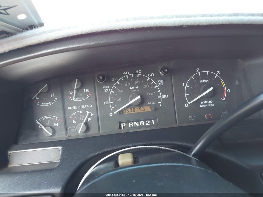 1995 Ford F350 VIN: 1FTJW36F9SEA47209 Lot: 43449167