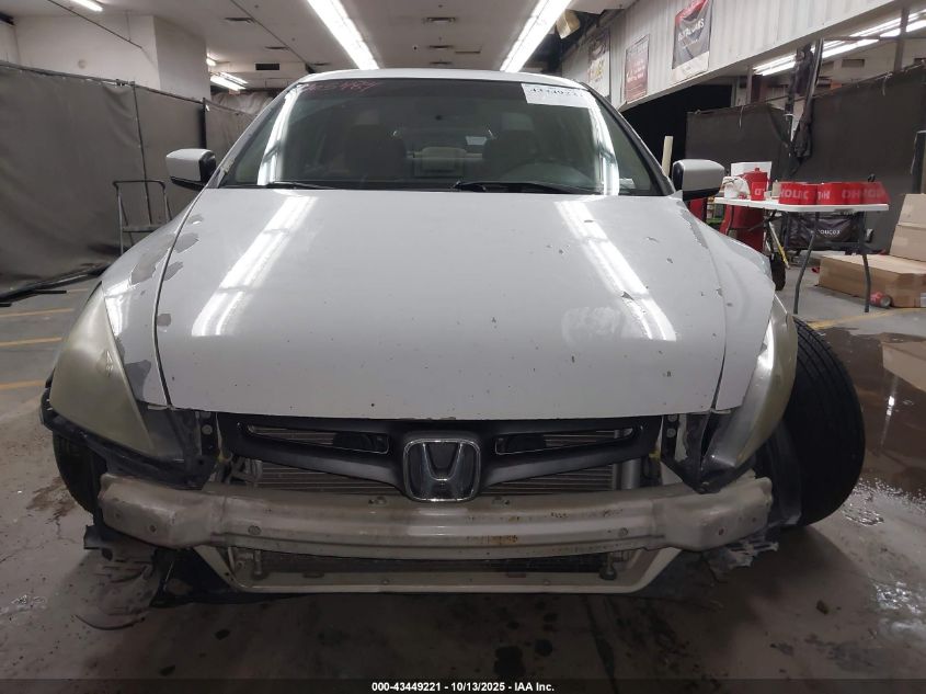 2003 Honda Accord 2.4 Lx VIN: 3HGCM56383G705484 Lot: 43449221