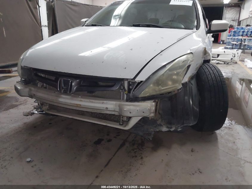 2003 Honda Accord 2.4 Lx VIN: 3HGCM56383G705484 Lot: 43449221