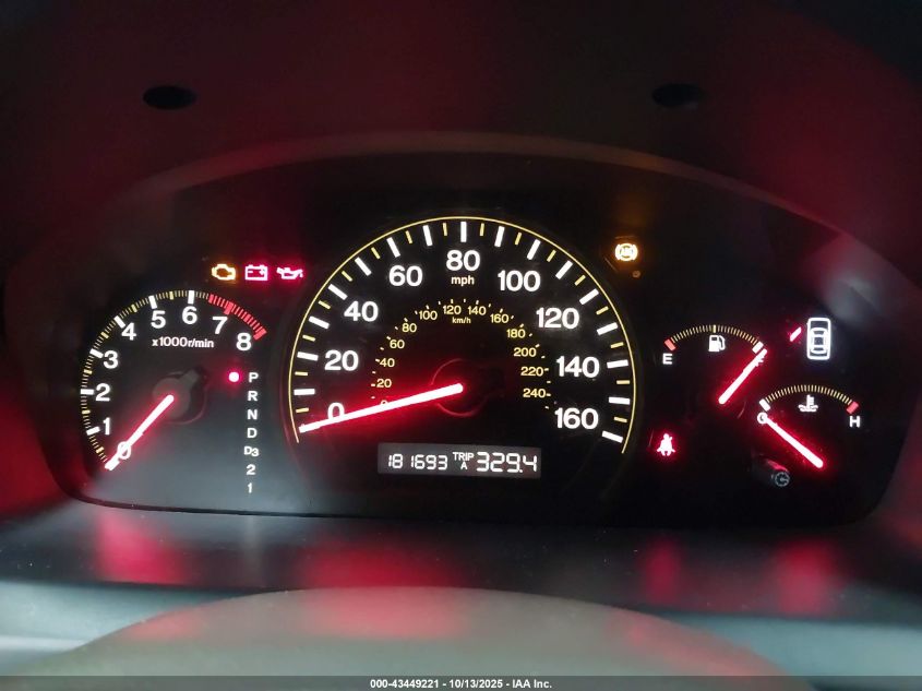 2003 Honda Accord 2.4 Lx VIN: 3HGCM56383G705484 Lot: 43449221