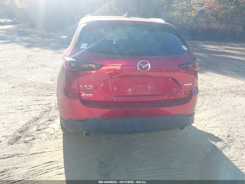 2022 Mazda Cx-5 2.5 S Preferred VIN: JM3KFBCM8N0552913 Lot: 43449234