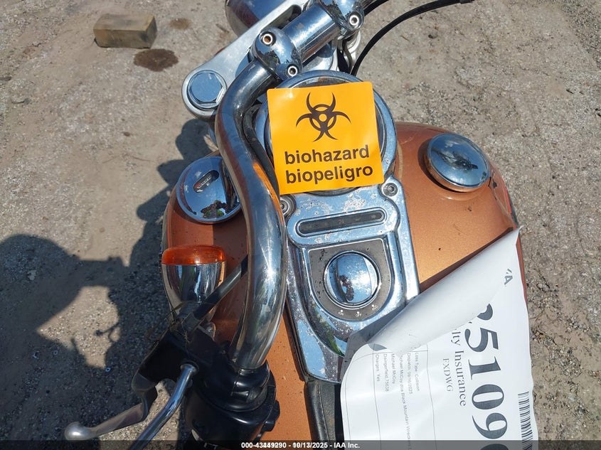 2008 Harley-Davidson Fxdwg 105Th Anniversary Edition VIN: 1HD1GP4438K305125 Lot: 43449290