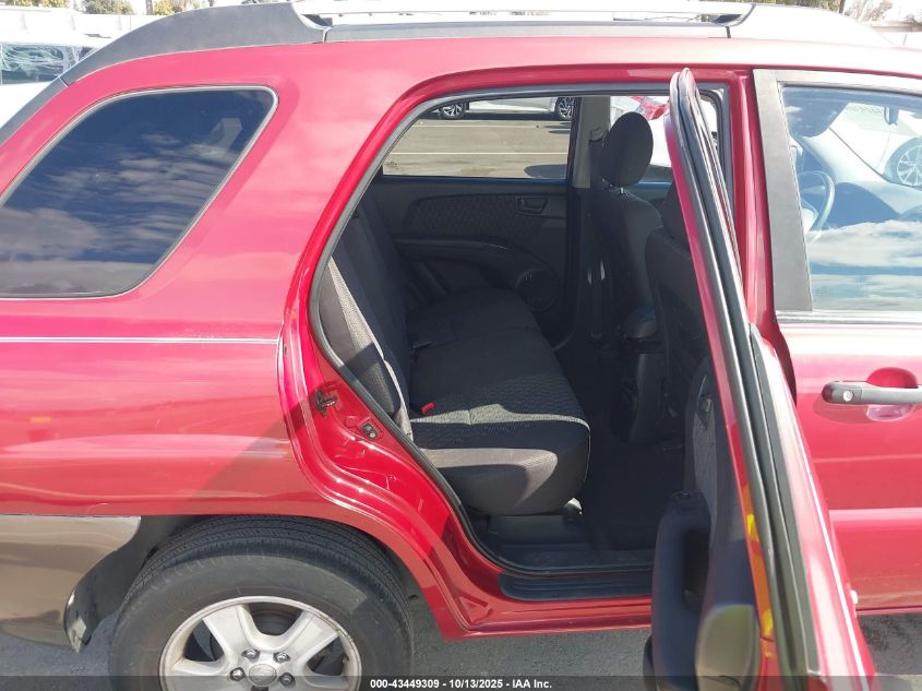 2006 Kia Sportage Lx VIN: KNDJF724567189949 Lot: 43449309