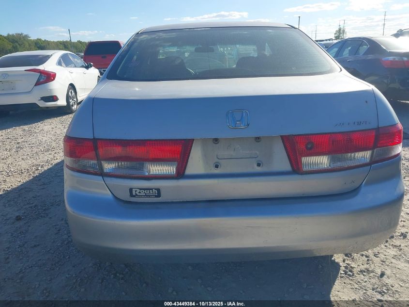 2004 Honda Accord 2.4 Lx VIN: 1HGCM56324A100988 Lot: 43449384