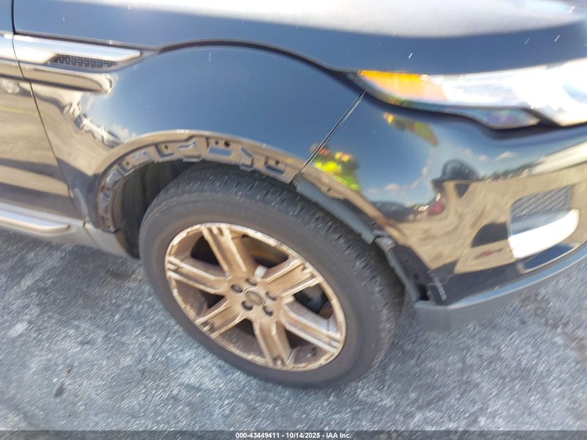 2013 Land Rover Range Rover Evoque Pure Plus VIN: SALVP1BG3DH732382 Lot: 43449411