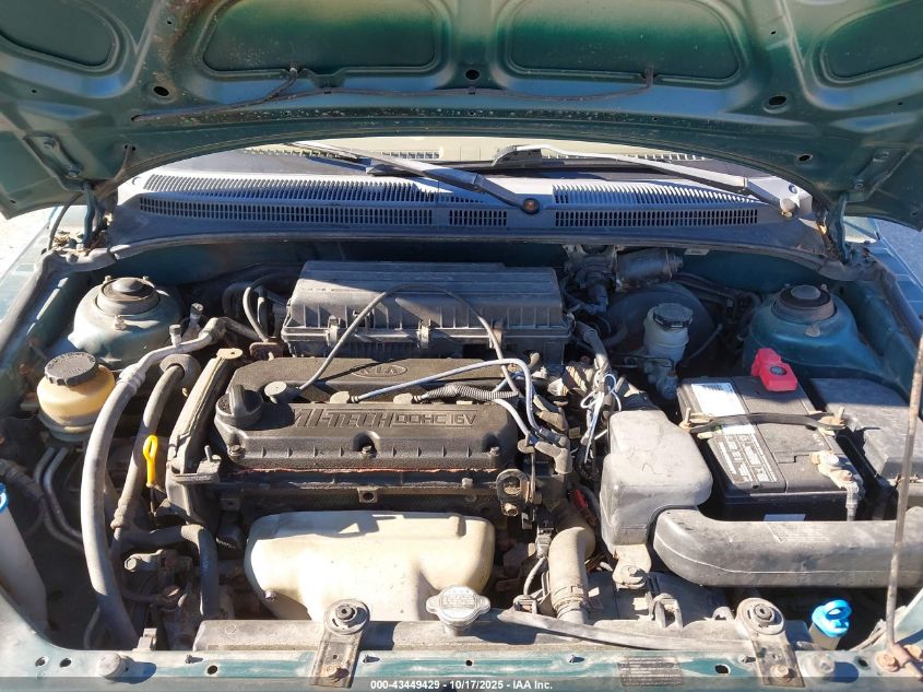 2004 Kia Rio VIN: KNADC125446320784 Lot: 43449429