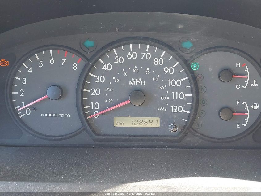 2004 Kia Rio VIN: KNADC125446320784 Lot: 43449429