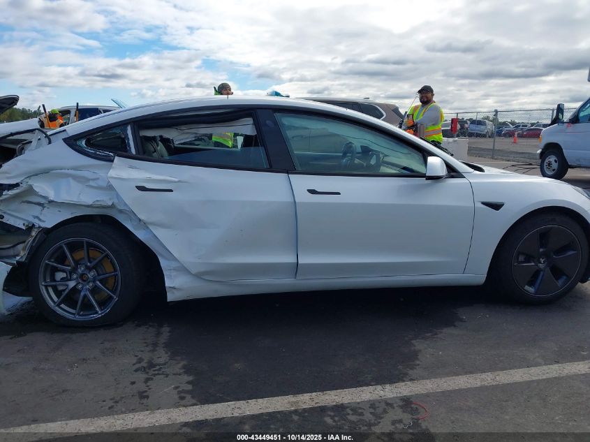 2023 Tesla Model 3 Rear-Wheel Drive VIN: 5YJ3E1EA8PF581989 Lot: 43449451