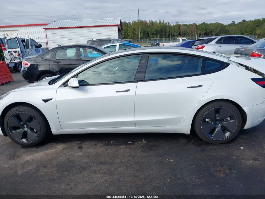 2023 Tesla Model 3 Rear-Wheel Drive VIN: 5YJ3E1EA8PF581989 Lot: 43449451