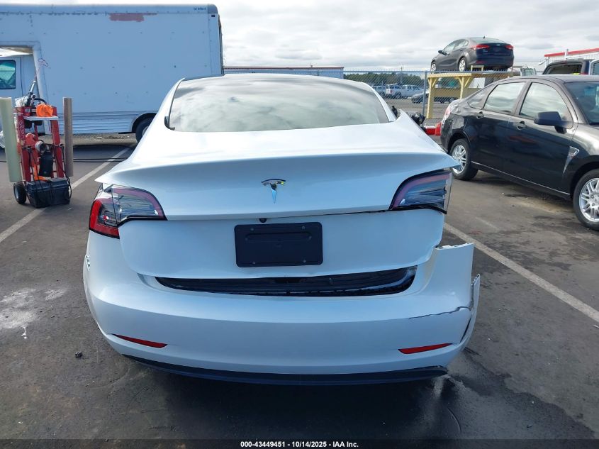 2023 Tesla Model 3 Rear-Wheel Drive VIN: 5YJ3E1EA8PF581989 Lot: 43449451