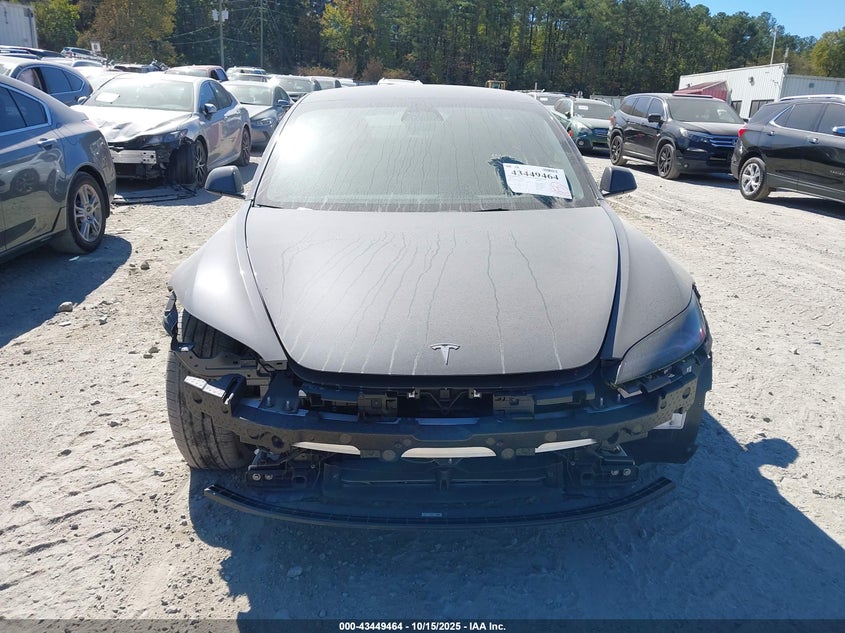 2024 Tesla Model 3 Long Range Dual Motor All-Wheel Drive/Rear-Wheel Drive VIN: 5YJ3E1EA6RF870243 Lot: 43449464