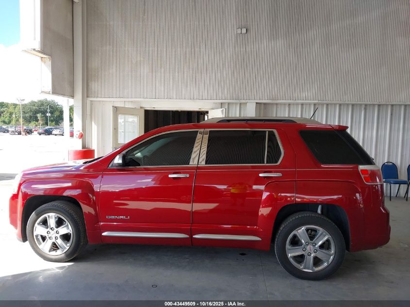 2015 GMC Terrain Denali VIN: 2GKALUEK4F6312078 Lot: 43449509