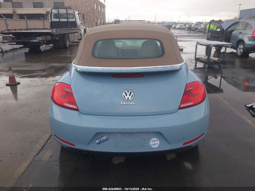 2013 Volkswagen Beetle 2.5L VIN: 3VW5P7AT4DM823078 Lot: 43449553