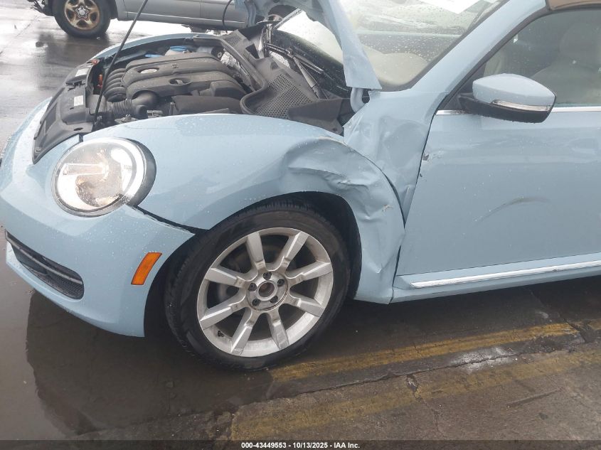 2013 Volkswagen Beetle 2.5L VIN: 3VW5P7AT4DM823078 Lot: 43449553