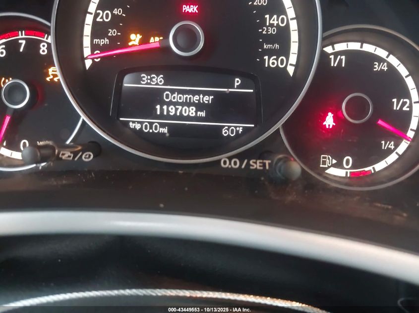 2013 Volkswagen Beetle 2.5L VIN: 3VW5P7AT4DM823078 Lot: 43449553