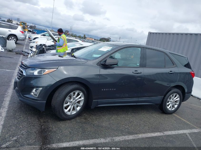 2019 Chevrolet Equinox Ls VIN: 2GNAXHEV0K6200428 Lot: 43449570