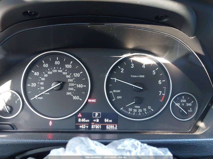 2014 BMW 320I WBA3B1G56ENS80402