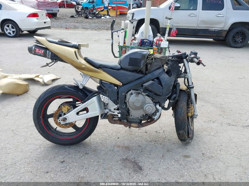 2004 Honda Cbr600 Rr VIN: JH2PC37004M105575 Lot: 43449650