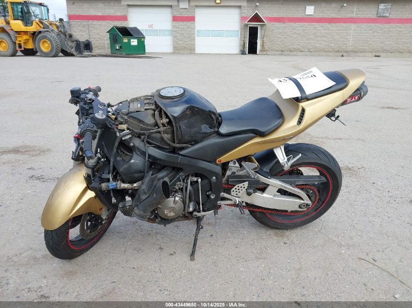 2004 Honda Cbr600 Rr VIN: JH2PC37004M105575 Lot: 43449650