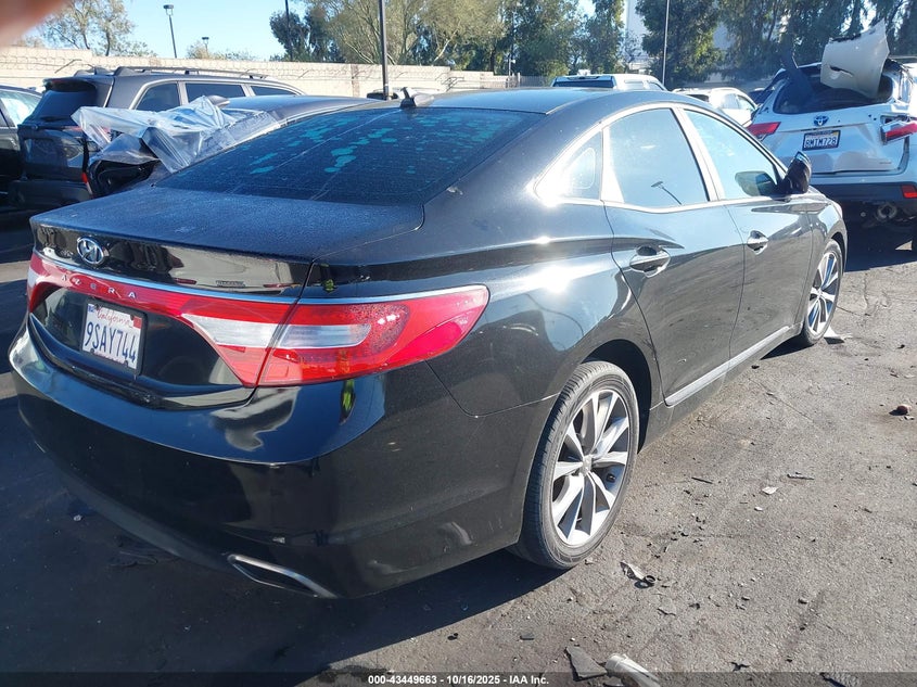 2015 HYUNDAI AZERA KMHFG4JG9FA476139