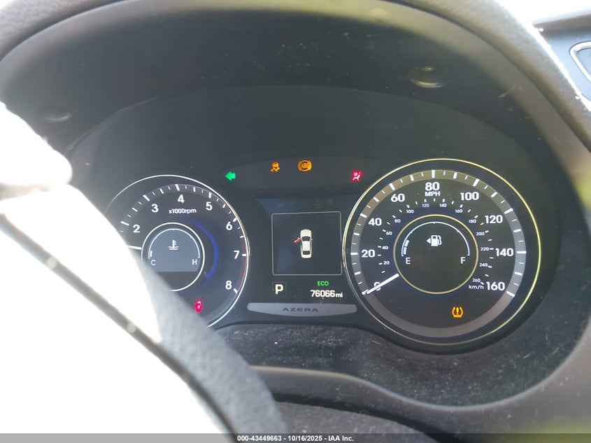 2015 HYUNDAI AZERA KMHFG4JG9FA476139