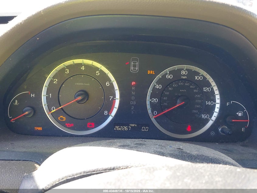 1HGCP26809A063190 2009 HONDA ACCORD photo no. 7