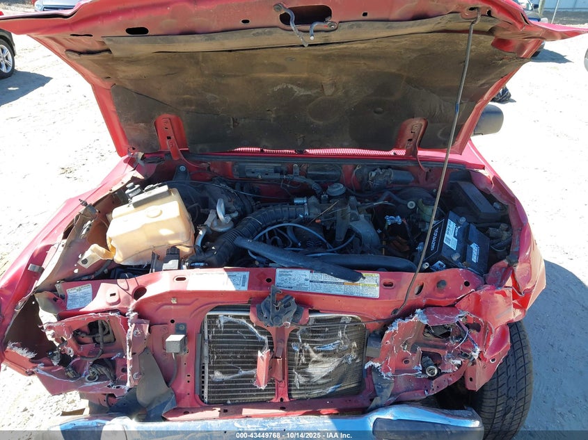 1998 Ford Ranger Splash/Xl/Xlt VIN: 1FTYR10C2WUA88527 Lot: 43449768