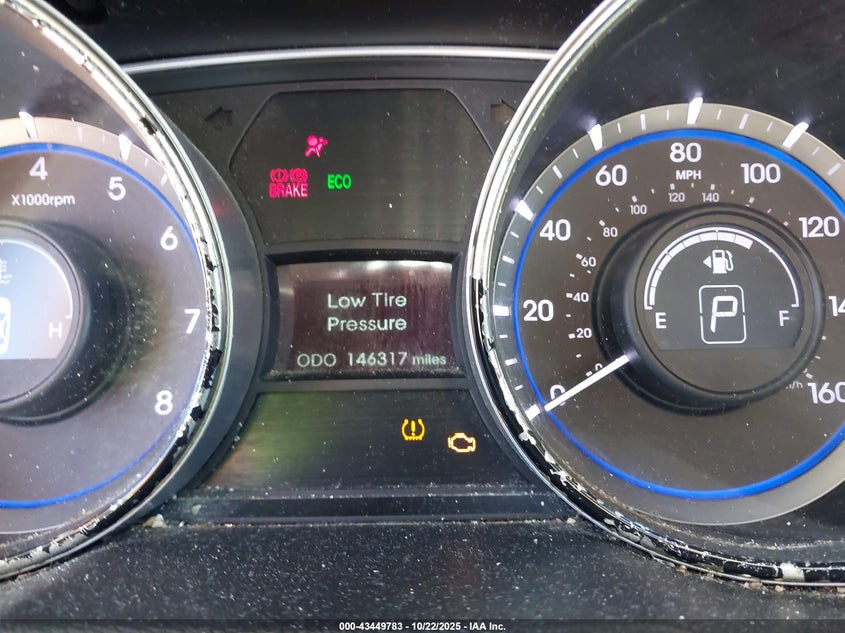 2013 HYUNDAI SONATA SE 5NPEC4AC1DH536428