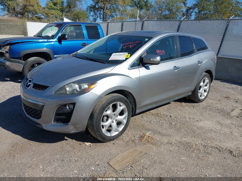 Vin: jm3er2w39a0323836, lot: 43944690, mazda cx-7 s grand touring 20102