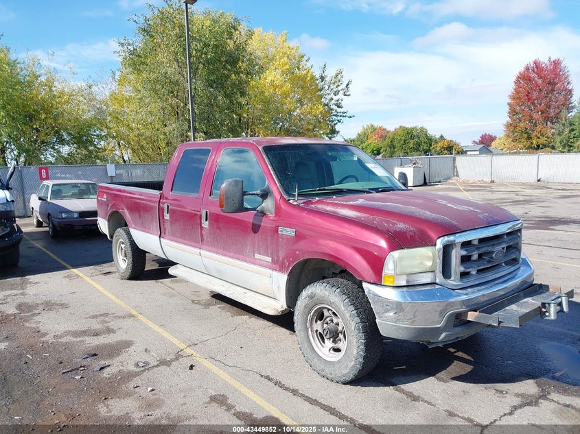 1FTNW21P34EC18325 2004 Ford F-250 Lariat/Xl/Xlt auction photo 1